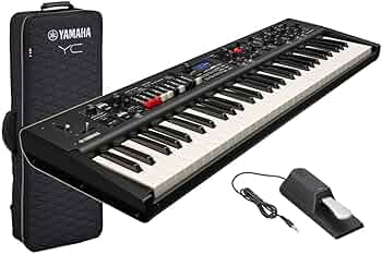 YAMAHA SY55 シンセサイザー 61鍵 ケース付 YAMAHA シンセサイザー SY55 ソフトケース付き YAMAHA SY55